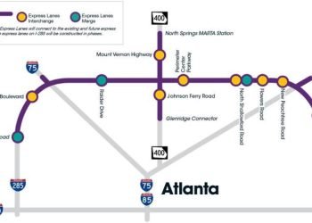 Atlanta Citizens Get Main points On Proposed I-285 Most sensible Finish Categorical Lanes : CEG
