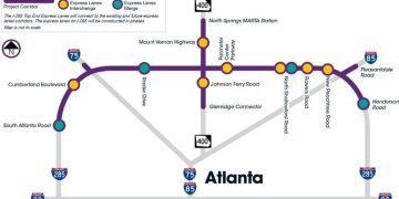 Atlanta Citizens Get Main points On Proposed I-285 Most sensible Finish Categorical Lanes : CEG