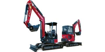 Yanmar Compact Apparatus unveils New 0-Tail Swing Mini Excavators
