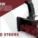 Energy Thru Powder With Virnig’s Mini Skid Steer Snow Blower Attachment