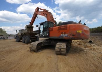 Hitachi Excavators Force Large Georgia Website online Building : CEG