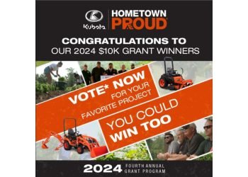 Fourth Annual Kubota Fatherland Proud Grant Program Awards 20 Grants : CEG