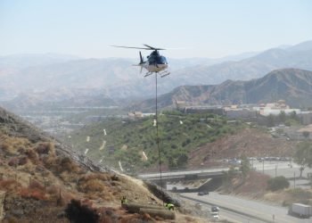 Building Crews Make the most of Helicopter to Lend a hand With Venture : CEG