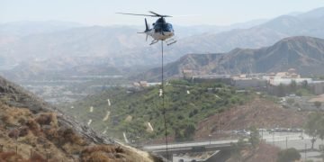 Building Crews Make the most of Helicopter to Lend a hand With Venture : CEG