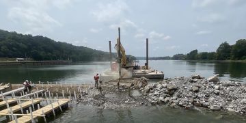 Fay Razes Monongahela Lock and Dam No. 3 : CEG