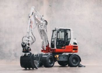 Takeuchi Introduces TB395W Wheeled Excavator to North The united states