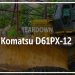 Komatsu D61PX-12 Crawler Dozer Salvaged Komatsu D61PX-12 Crawler Dozer Salvaged