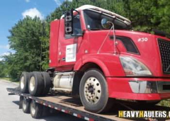 Case Learn about: Transporting a Volvo Semi Truck