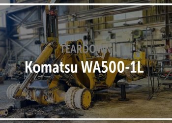 Komatsu WA500-1L Wheel Loader Salvaged