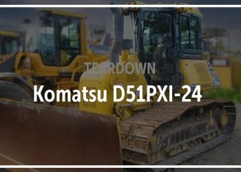 Komatsu D51PXI-24 Dozer Salvaged | See the Portions