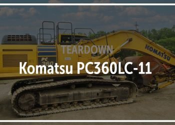 Komatsu PC360LC-11 Excavator Salvaged | See the Portions