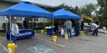 Komatsu Corporate Shops East Hosts Match in Baltimore : CEG