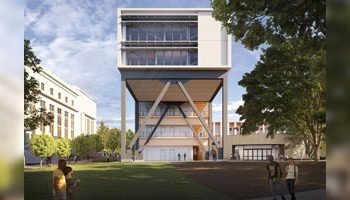 Mass trees college construction reaches ultimate degree of building