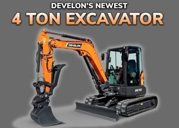 Video: Develon’s 4-metric-ton DX42-7 mini excavator