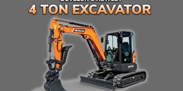 Video: Develon’s 4-metric-ton DX42-7 mini excavator