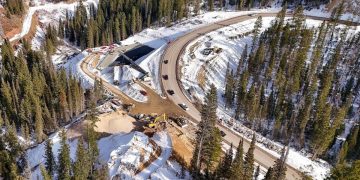 WYDOT Races to Rebuild Mountain Highway Below Teton Go : CEG