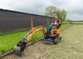 Develon to premiere DX10Z-7 mini-excavator at Galabau Develon to premiere DX10Z-7 mini-excavator at Galabau