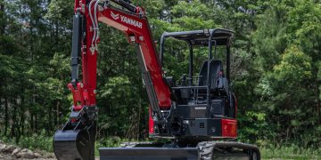 Yanmar unveils new ViO35-7 mini excavator