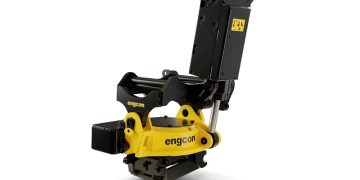 Engcon launches tiltrotator for mini diggers