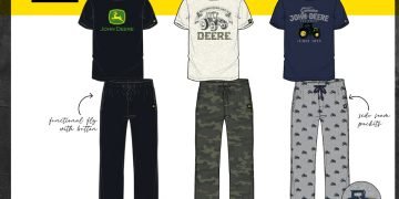 John Deere Expands Branding to Pajamas, Undies & Extra