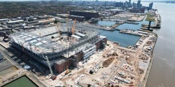 Laing O’Rourke fingers over Everton stadium