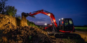 Kubota reinvents its 8-ton compact excavator