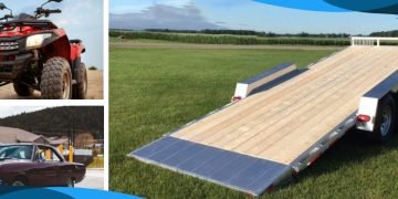 Tilt Trailers For Automobile Delivery