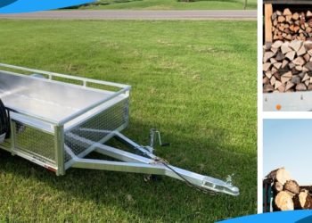 Firewood Hauling Application Trailers | Millroad Production