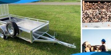 Firewood Hauling Application Trailers | Millroad Production