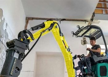 Intermat debut for Ammann electrical mini excavator