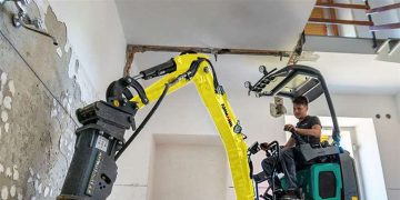 Intermat debut for Ammann electrical mini excavator