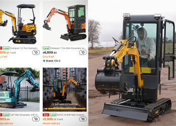 Riding a Temu Mini Excavator is an Fascinating Revel in