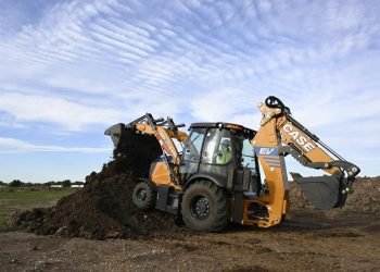 Case 580EV Electrical Backhoe Loader Wins Just right Design Award : CEG
