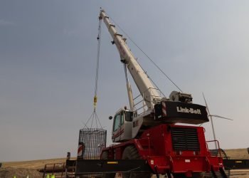 Hyperlink-Belt 65|RT Assists Transmission Line Undertaking in Rural Oregon : CEG