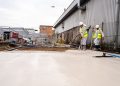 Swedish inexperienced cement makes UK debut on Sunbury warehouse Swedish inexperienced cement makes UK debut on Sunbury warehouse