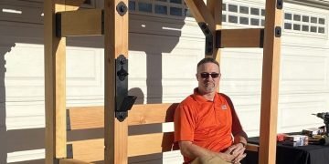 Seating with Taste: DIY an Outside Accents® Pergola Bench
