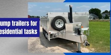 Unload trailers for residential duties