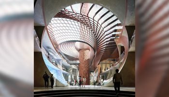 Adaptive reuse: From ancient paper mill to futuristic museum