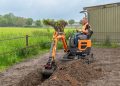 New top efficiency DX10Z-7 Mini-Excavator from Develon New top efficiency DX10Z-7 Mini-Excavator from Develon