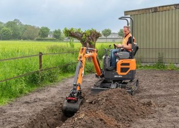 New top efficiency DX10Z-7 Mini-Excavator from Develon