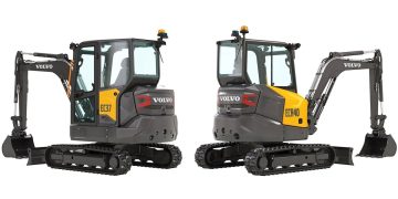 Volvo CE provides two new compact excavators in in style measurement elegance