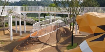 China’s paradise for youngsters fuses foothills and lakeside terrain