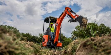 Kubota Launches Subsequent-Gen U17-5 Mini Excavator