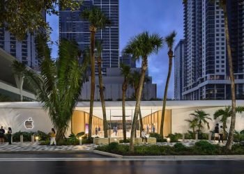 Apple’s first mass trees retailer’s distinctive contact: Artwork Deco design
