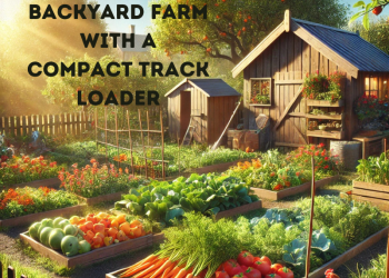 Prepping a Yard Farm with a Compact Observe Loader