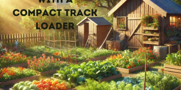 Prepping a Yard Farm with a Compact Observe Loader