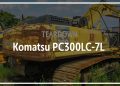 Komatsu PC300LC-7L Excavator Salvaged | See the Portions