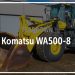 Komatsu WA500-8 Wheel Loader Salvaged Komatsu WA500-8 Wheel Loader Salvaged