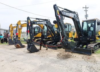4 Area 5 NDCs get mini excavators