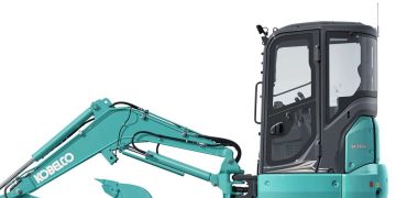Kobelco objectives for giant efficiency from new small machines